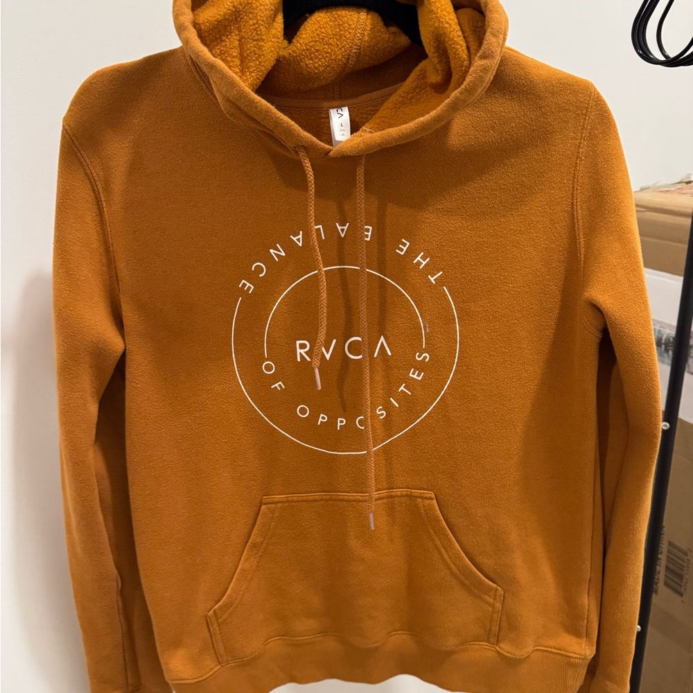 RVCA Orange Hoodie